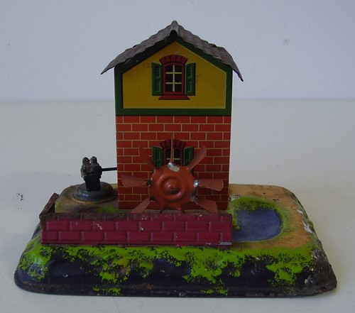 Antikes antriebsmodell blech - antriebsmodell,
