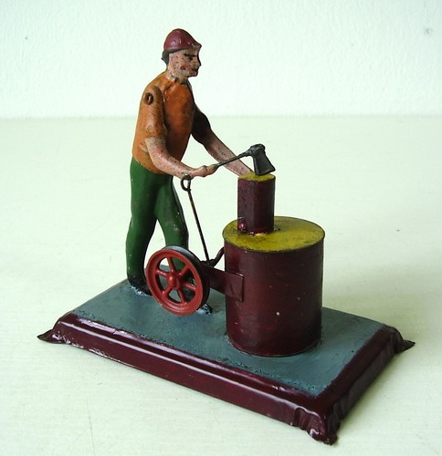 Antikes antriebsmodell blech - antikes,