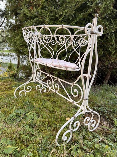 Jugendstil metall puppenbett - jugendstil,