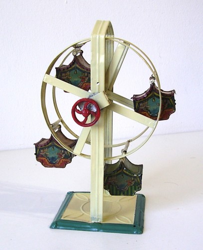 Antikes riesenrad blech - antikes,