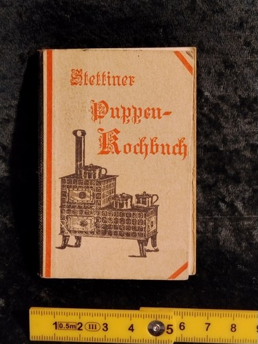 Altes puppenkochbuch - altes,